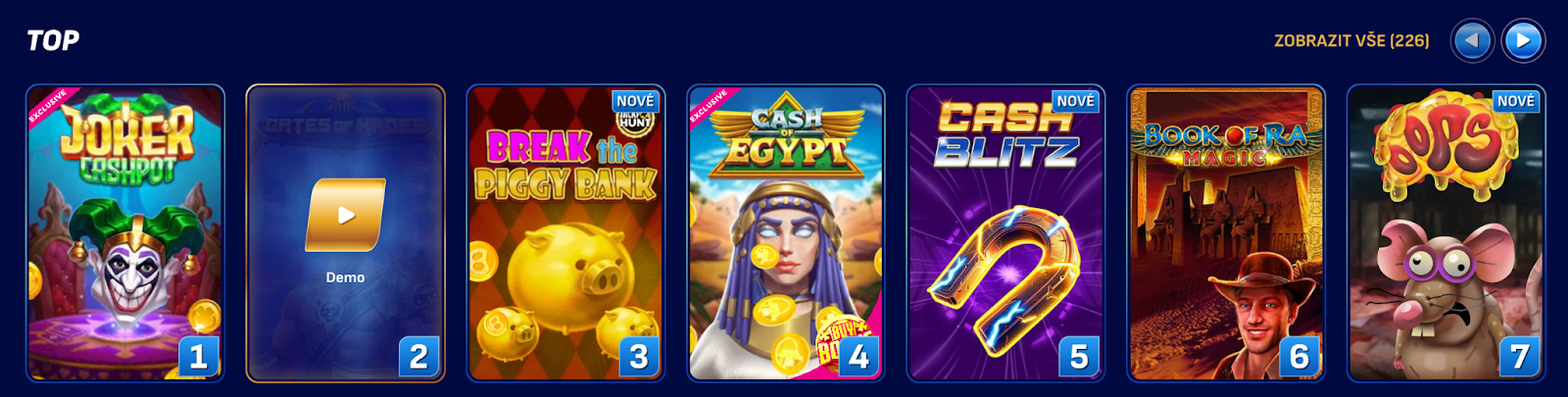 Objevte nejlepší casino pro ceske hrace na trhu